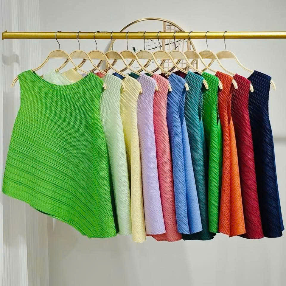 Áo xếp ly - dập ly nữ